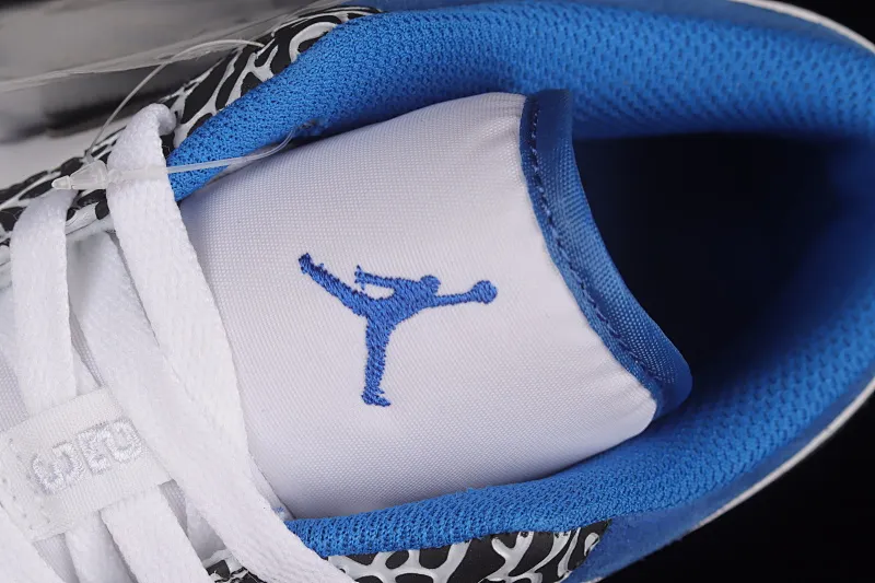 All categories Air Jordan Jordan series basketball shoes Air Jordan 1 Low Air Jordan 1 Low "True Blue" AJ1 Joe 1 burst white and blue color low-top basketball shoes DM1199-140
